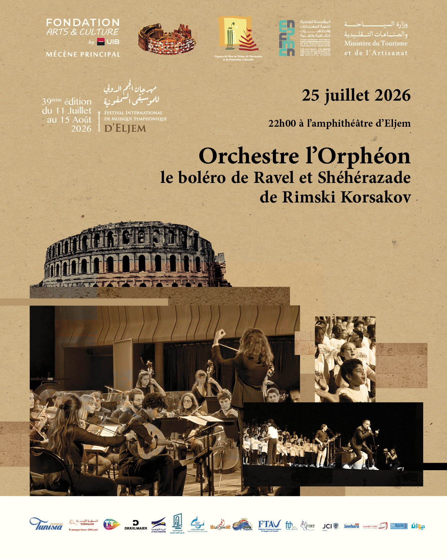 Orchestre l'Orphéon : Boléro de Ravel & Shéhérazade de Rimski Korsakov