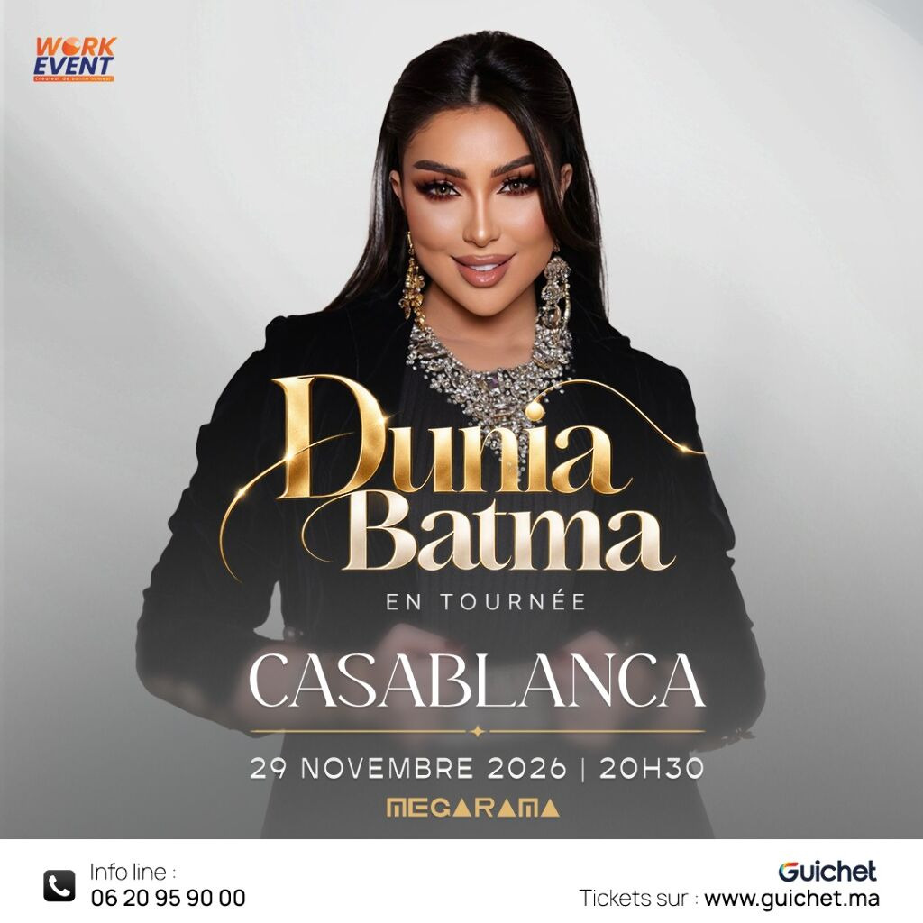 Dounia Batma live in Casablanca