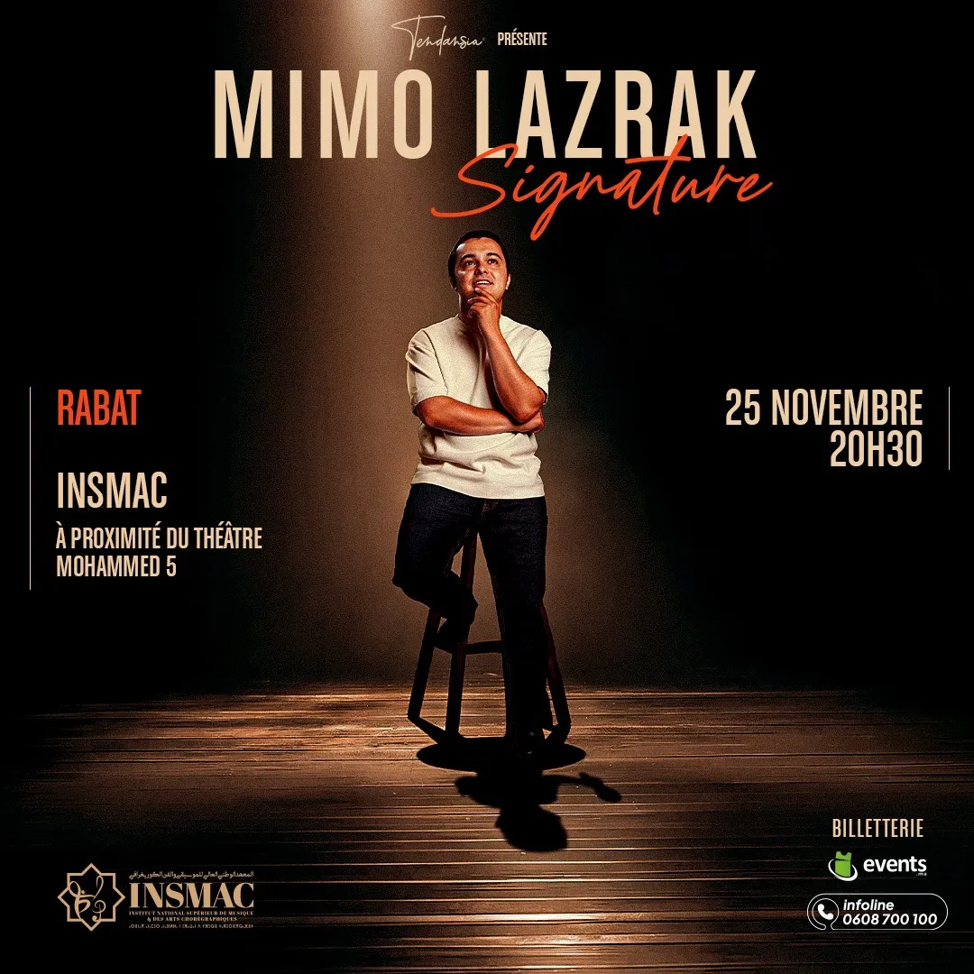 Mimo Lazrak — Signature in Rabat